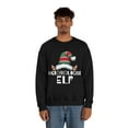 thumbnail image 4 of Microbiologist Elf Christmas Unisex Sweatshirt, S-2XL Holidays Xmas Elves, 4 of 9