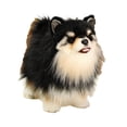 thumbnail image 5 of Realistic Dog Plush Toy, Lifelike Stuffed Puppy Doll, Soft Cuddle Companion Animal Plushie, Cute Home Decor Figurine, Birthday Gift, Bedroom & Living Room Use, 9.8in/25cm, A, 5 of 5