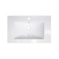thumbnail image 2 of 25-in. W 1 Hole Ceramic Top Set In White Color AI-24603, 2 of 8
