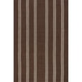 thumbnail image 6 of Rugs USA Hawthorn Striped Wool Area Rug, 8' 6" x 11' 6", Hawthorn Dark Brown, 6 of 8