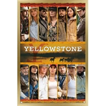 Yellowstone - Group Wall Poster, 14.725" x 22.375" Framed
