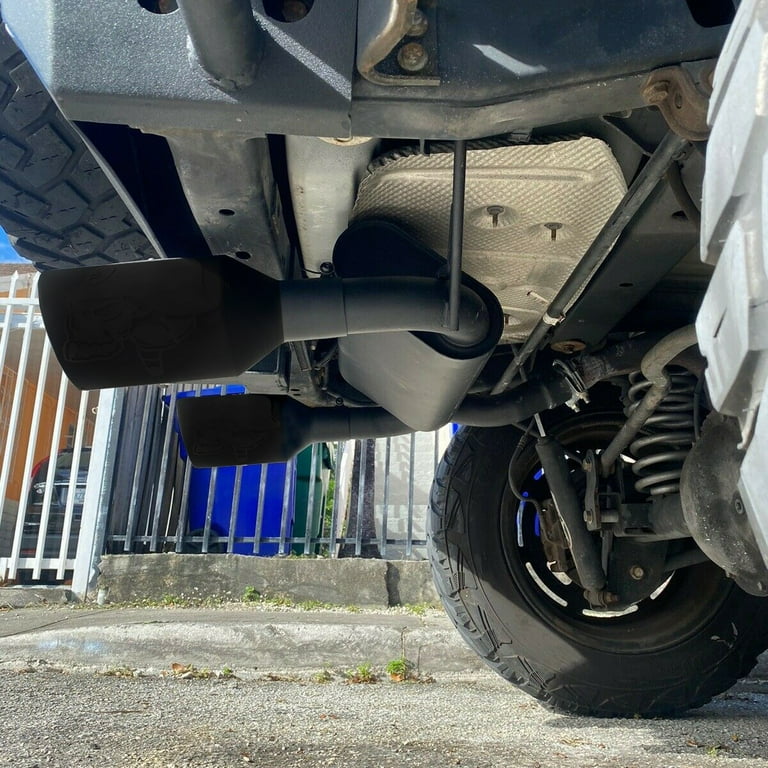 Dual Axle Dump Exhaust
