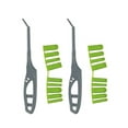 thumbnail image 4 of 2 Pcs Outils de Calfeutrage en Silicone 9 en 1 Outil de Lissage Réutilisable, 4 of 9