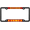 Black - Style 2, variant on [Officially Licensed US Marine Corps Product] - USMC Retired - Domed Custom-Made Personalized Narrow (Thin) Top 4 Hole Metal Car License Plate Frame with Free caps - Black Frame (Qty: 1)