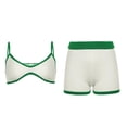 thumbnail image 2 of Conjunto de dos piezas para mujer, ropa de dormir, ropa de calle, traje de playa de verano, cintura alta, pantalones cortos S, 2 of 9