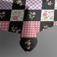 thumbnail image 5 of Pioneer Flower Floral Print Pattern Square Tablecloth, Waterproof Wipeable Spillproof Washable Table Cover for Home Kitchen Party Decor, 60"x60", 5 of 6