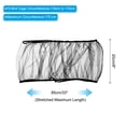 thumbnail image 2 of Unique Bargains 33x8' Réglable Oiseau Cage Filet Couverture Plume Receveur Garde Doux Maille Aérée Jupe, Noir, 2 of 5