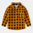 thumbnail image 2 of Fancifize Boy Long Sleeve Dress Shirts Toddler Boys Kids Collared Button Down Uniform Shirt Casual Western Shirts Size 6M-8T, 2 of 7
