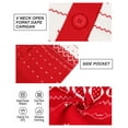 thumbnail image 6 of CASSIE LIZ Womens Sweaters Plus Size Fall Cardigans for Women Fashion Red Snowflake Open Front Cardigans Casual Winter Long Sleeve Lightweight Knit Holiday Sweaters with Pocket XL 14W-16W, 6 of 7