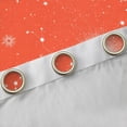thumbnail image 4 of jejeloiu Galaxy Nebula Blackout Curtains Set of 2 (52x84 Each),Fantasy Constellation Theme Window Curtains,Orange White Curtains and Drapes For Teens,Ultra Soft Home Decor, 4 of 6