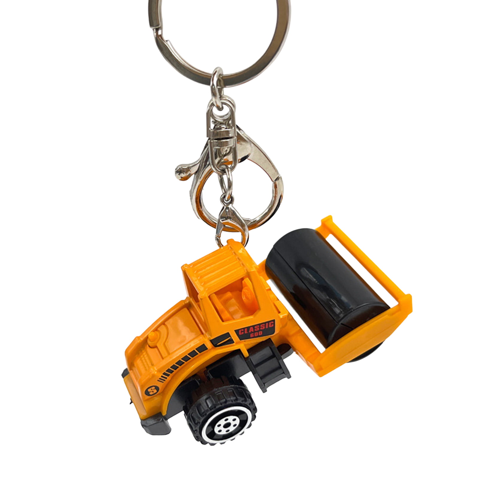 Fisher Price Basic Fun Keychain Roller Mower Toy Key Ring Chain Clip Mattel