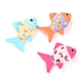 thumbnail image 6 of SPRING PARK 3Pcs Plush Cute Cat Fish Interactive Pet Kitty Toy Fish Plush Catnip Bite-resistant Chew Toy, 6 of 7