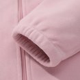 thumbnail image 6 of LTTVQM Womens Fleece Jacket Hooded Full Zip Warm Winter Coat Drawstring Relax Fit Classic Hood Casual Trendy Outerwear Tops, 6 of 9