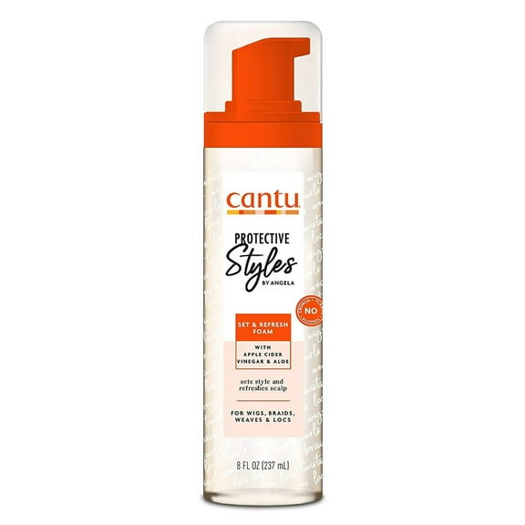 Cantu Protective Styles Set And Refresh Foam 8oz (Pack of 3)
