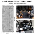 thumbnail image 3 of Halloween Creepy Cloth Riare, 12 unidades, 75 x 190 cm, color negro, 3 of 8