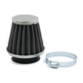 thumbnail image 1 of Filtro de de Aire con Abrazadera Ajustable 44mm Diámetro Boquilla Moto Coche Limpiador, 1 of 1