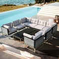 thumbnail image 6 of VIXLON Patio Furniture Set Modern Outdoor Conversation Set with Removable & Washable Deep Seating Cushion, 6 of 7