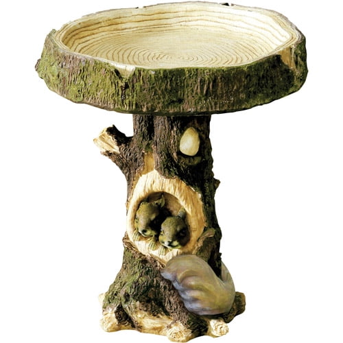 Kelkay Woodland Squirrel Bird Bath