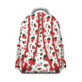 thumbnail image 3 of Cherry Lover's Cute Small Backpack for School, Pink Fruit Print, Lightweight and Stylish Travel Backpack, 3 of 6