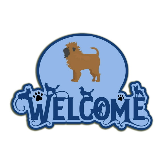 Affenpinscher #1 Welcome Door Hanger Decoration