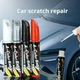 thumbnail image 3 of Pebbuoy 12ml Car Scratch Repair Touch-up Pen Easy to Use Compact Size Portable Automobile Paint Car Scratch Remover Pen, 3 of 7