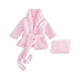 thumbnail image 2 of Cómodos accesorios de fotografía para recién nacidos, trajes de albornoz, accesorios de fotografía para , conjunto de traje de toal de baño , Rosado Macarena Accesorio de fotografía recién nacido, 2 of 8
