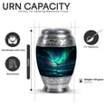 thumbnail image 2 of Yatskia Telescope Northern Lights Mini Memorial Urns for Human Ashes Adult Female, Cremation Burial Urn for Ashes Adult Male, Small Urn for Human Ash Keepsake, (Monar Pack of 1, 3 Inch), 2 of 8