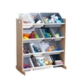 thumbnail image 2 of KidKraft Kids Sort It and Store It Organizer Bin Unit Toy Storage Solution, Gray, 2 of 7