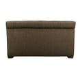 thumbnail image 4 of MJL Furniture Designs Angela 8-button Tufted Sand Storage Trunk Bench Grey, 4 of 5