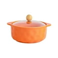 thumbnail image 1 of JUNWELL Ceramic Pots  Warm And Natural Style Ceramic Microwaveable Ceramic Pots  Ceramic Cookware Stockpot Rice Pots Clay Pot for Cooking, 1 of 5