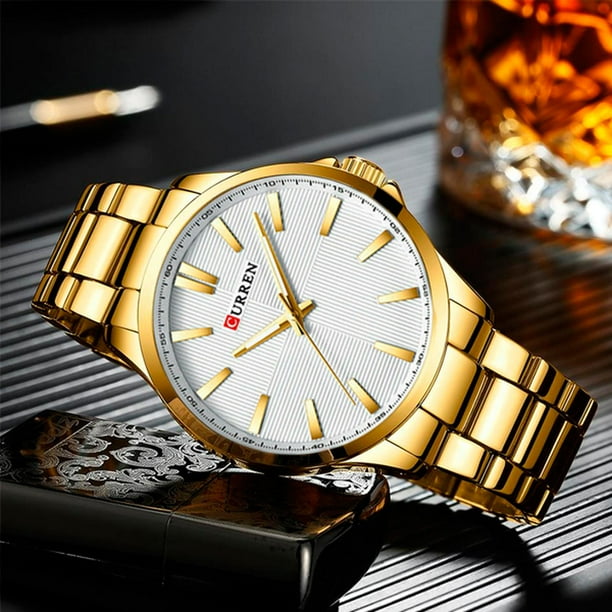 Reloj ejecutivo hombre sale