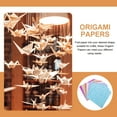 thumbnail image 2 of Shisuyan 28Pack Shiny Cardstock Paper Iridescent Origami Multi-Colored Square Handcraft for Crafts Projects 15x15in, 2 of 8