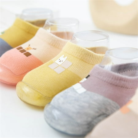 

Cathalem Baby Shoes Girl 12-18 Months Walking Boys Girls Animal Cartoon Socks Shoes Toddler Baby Boy Basketball Pink 18 Months