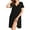 Black, variant on Avidlove Womens Nightgown Short Sleeve Button Down Pajama Dress Sexy Ladies Sleepwear Maternity Night Shirts