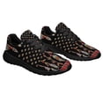 thumbnail image 6 of Native American flag Pride Feather Shoes Sneakers for Women Men Black Size 7.5, 6 of 7