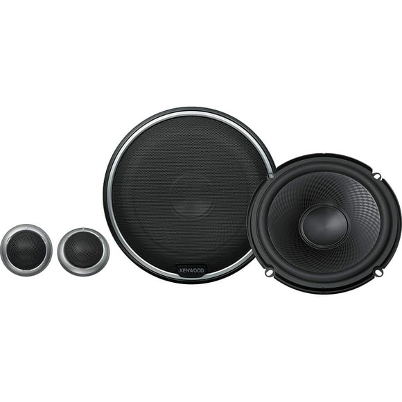 Altavoces componentes Kenwood KFC-P710PS de 280 W con rendimiento de 6.5 pulgadas