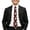 Beige, variant on Men's Custom Photo Print Tie with Heart Design – Personalized DIY Necktie for Anniversary, Wedding & Father's Day – Unique Gift for Him with Photo Face (One Size)