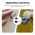 thumbnail image 4 of Mirilla de puerta con tapa y cubierta (estilo aleatorio), 4 of 8