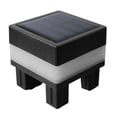 thumbnail image 2 of Valla de luz solar Pilar impermeable Jardín Post Cap Lámpara LED (cálido), 2 of 7