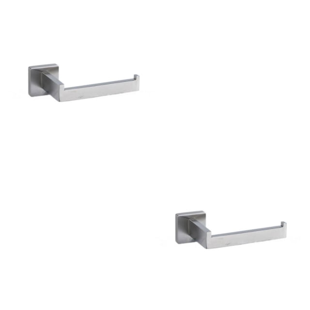 Naiovety Juego de herrajes para baño, sin perforación, toallero, anillo, soporte de papel, gancho para bata Type6 NO6