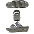 thumbnail image 6 of CTIRCHIU 1 Pair Sandal Wedges for Women Grey Casual Wear Outdoor Slippers, 6 of 8