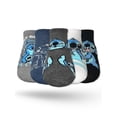 thumbnail image 4 of Disney Stitch Boys No-Show Socks, 5-Pack, Sizes S/M-M/L, 4 of 11