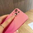 thumbnail image 4 of Magnetic iPhone 13 Case [Compatible with MagSafe], Cute Gradient Color Case for Women & Men, Soft TPU Shockproof with Camera Lens Protector Case for iPhone 13-Pink Blue, 4 of 17