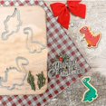 thumbnail image 2 of Molde De Dinosaurio, Molde Cortador De Galletas De 6 Piezas Cortador De Galletas De Pastelería Mannell Molde De Galletas Sándwich Decoración De Dinosaurios, 2 of 5