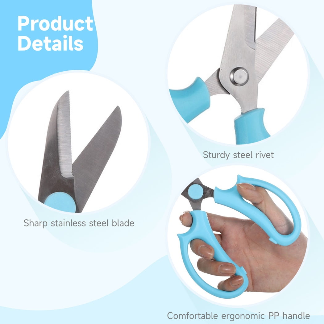 16Pcs Stainless Steel Flower Scissors, Floral Shears with Comfortable Handles, Garden Pruning Shears, Flower Trimming Tools, Garden Clippers for Flower Arrangement, Fruit Picking
