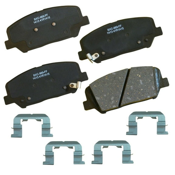 Bendix Brakes Disc Brake Pad Set Fits select: 2011-2014 KIA OPTIMA, 2015 KIA OPTIMA SX
