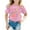 Pink, variant on SNKSDGM Girls Girls Shirts Size 14 16 Cute Baby Girl Clothes 9-12 Months Fall/Winter Birthday Girl Themed Printed Party for Toddlers T Shirt 8-9 Years