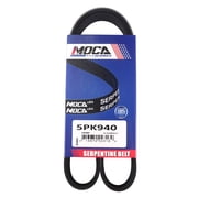 MOCA AUTOPARTS 5PK940 Serpentine Belt Fit for 2004-2009 Cadillac SRX 4.6L & 2002-2005 Chrysler Sebring 2.4L & 2000-2005 Mitsubishi Eclipse 2.4L