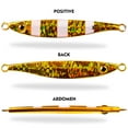 thumbnail image 4 of 5PCS Colorful Micro Metal Jig Fishing Lure Bait Jigging Tuna Slow Lure 7g-30g, 4 of 10