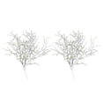 thumbnail image 1 of 2 ramos de plantas de simulación vívidas, decoración de pino de nieve falso, adorno de planta decorativa, 1 of 5